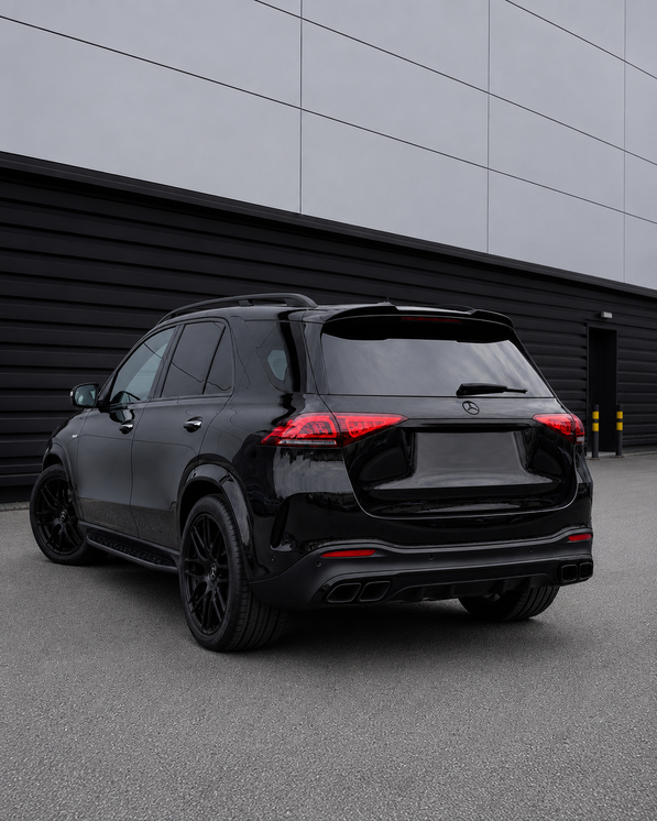 Mercedes GLE W167 Diffuser With Exhaust Tips (2019+)