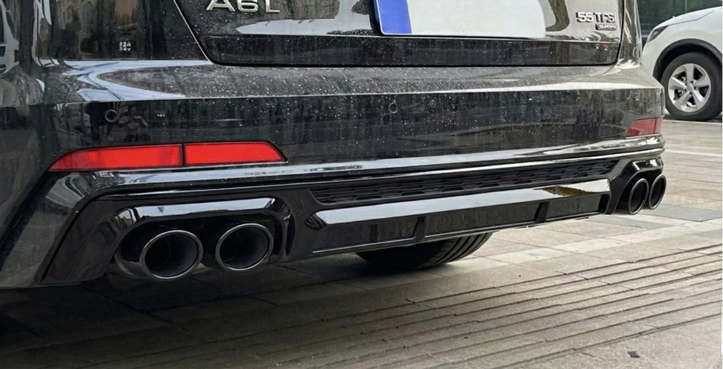 Diffuser and exhaust tips Audi A6 C8/8.5 Sedan/Avant (2018-2025)