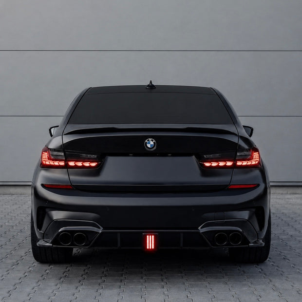 BMW 3-Series G20/G21 Pre-LCI Diffuser With Exhaust Tips (2019-2022)