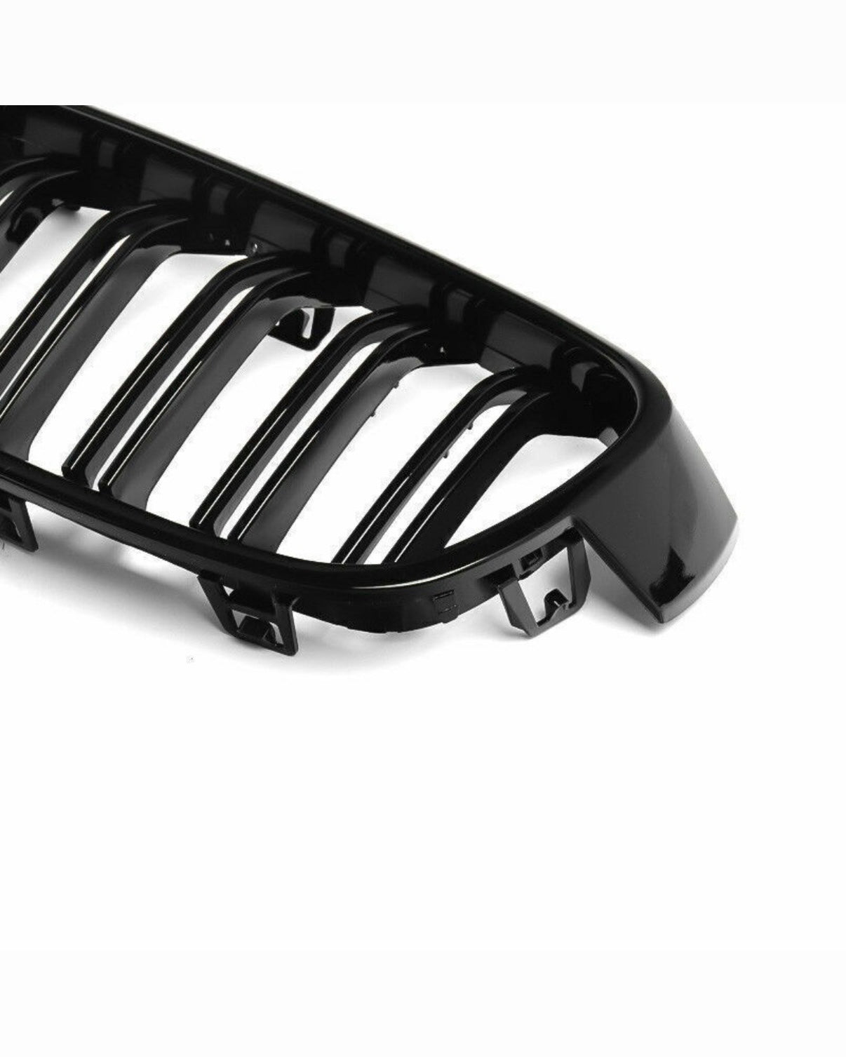 BMW 3-Series F30 F31 | M3 F80 Black Double Line Grille (2012-2018)