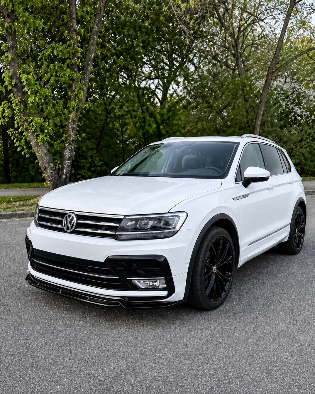 Volkswagen Tiguan MK2 R-Line Front Lip Spoiler (2016-2020)
