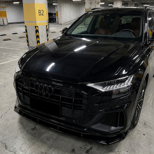 Audi Q8/SQ8 Pre-Facelift Front Lip Spoiler (2018-2023)