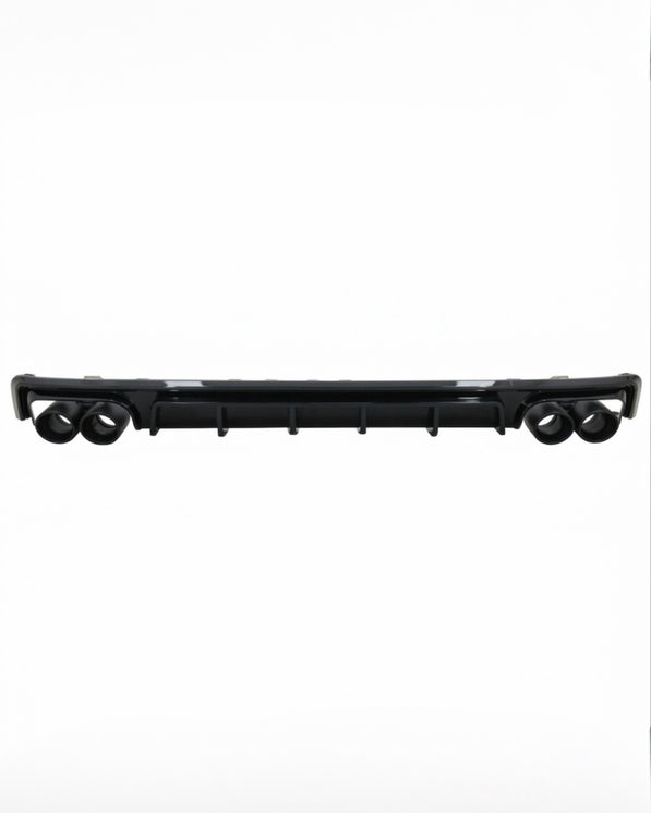 Audi A6/S6 Sedan/Avant C8/8.5 Diffuser With Exhaust Tips (2018-2025)