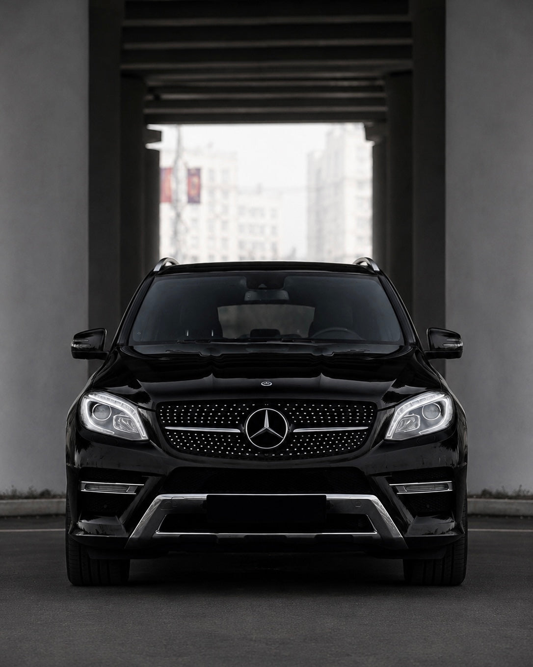 Mercedes ML W166 Pre-Facelift Diamont Grille (2011-2015)