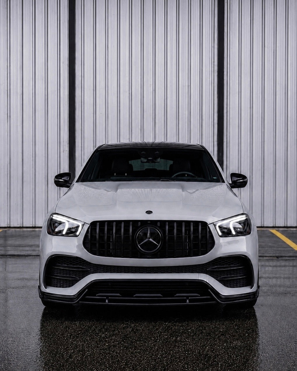 Mercedes GLE W167/C167 Pre-Facelift Front Lip Spoiler (2019-2023)