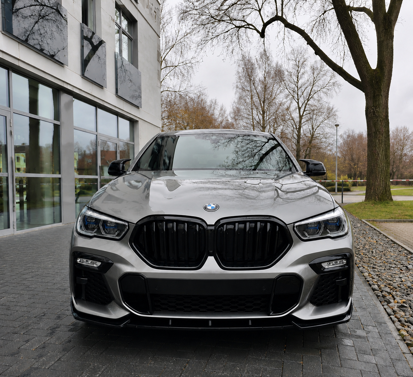 BMW X6 G06 Pre-LCI Front Lip Spoiler (2019-2023)