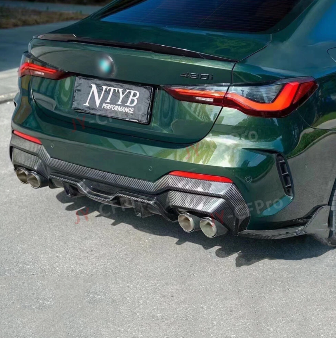 Rear diffuser Bmw 4-series G22/23 (2020-2025) M-sport