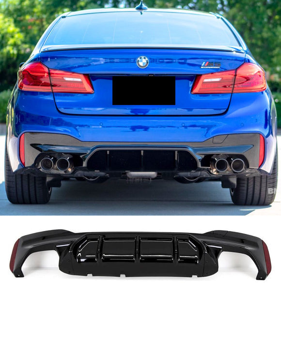 Rear diffuser Bmw 5-series g30 (2017-2023) M-sport