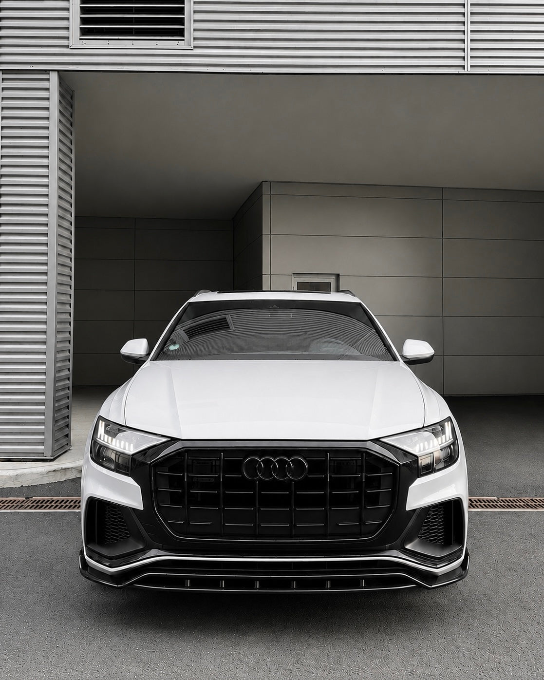 Audi Q8/SQ8 Pre-Facelift Front Lip Spoiler (2018-2023)