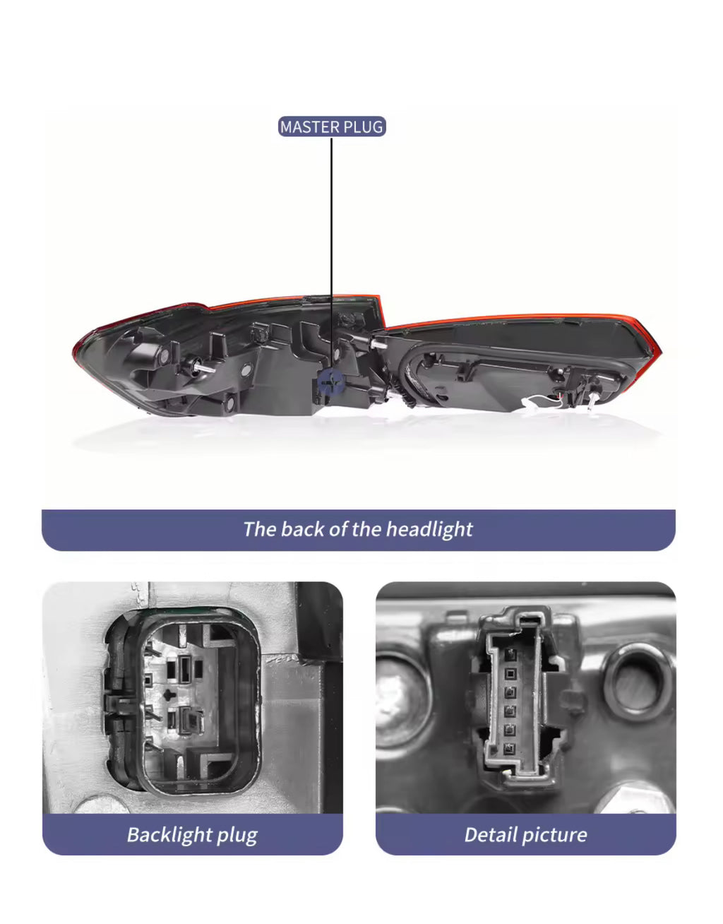 CSL style LED Taillights - Bmw 3-series G20/80 (2019-2025)