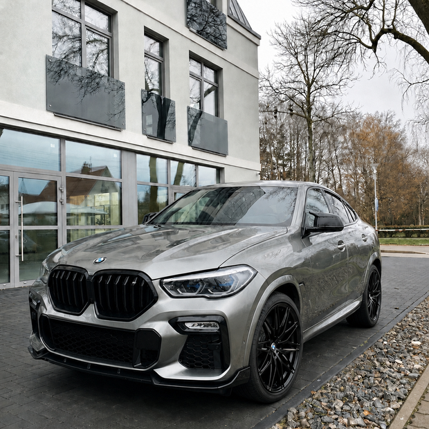 BMW X6 G06 Pre-LCI Front Lip Spoiler (2019-2023)