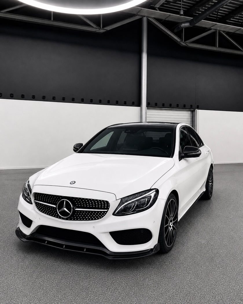 Mercedes C-Class W205/S205 Pre-Facelift Front Lip Spoiler (2014-2018)