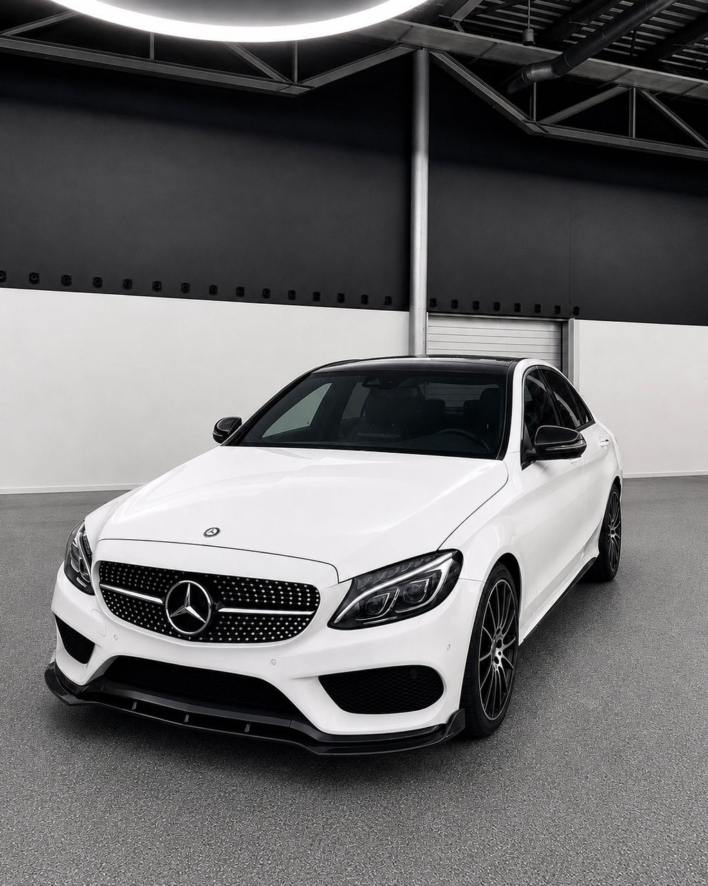 Mercedes C-Class W205/S205/C205/A205 Pre-Facelift Black Diamond Grille (2014-2018)