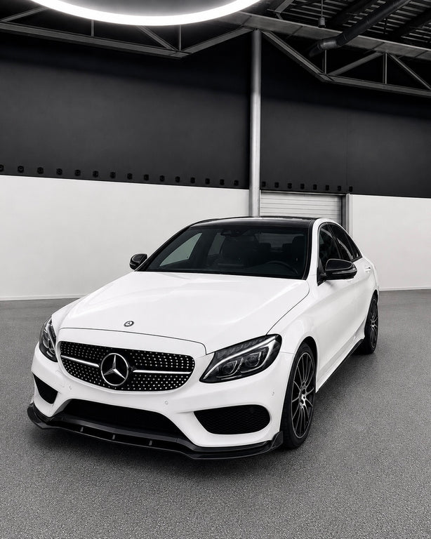Mercedes C-Class W205/S205 Pre-Facelift Front Lip Spoiler (2014-2018)