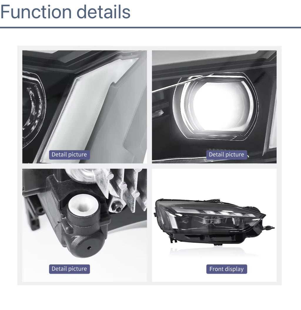 FULL LED Headlights - Audi A5 B9 (2017-2019)