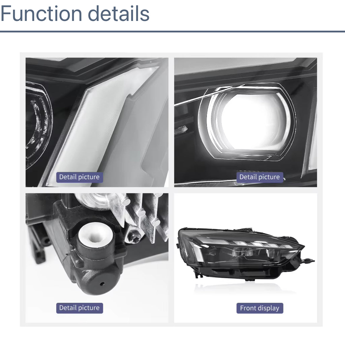 FULL LED Headlights - Audi A5 B9 (2017-2019)