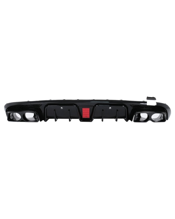Mercedes C-Class W205/S205 Diffuser With Exhaust Tips (2014-2021)