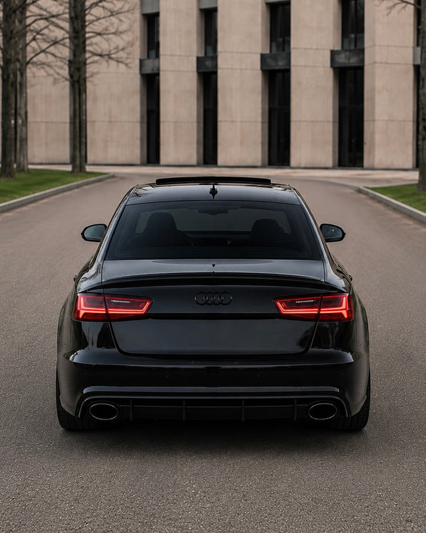 Audi A6/S6 C7.5 Sedan/Avant Diffuser With Exhaust Tips (2015-2018)