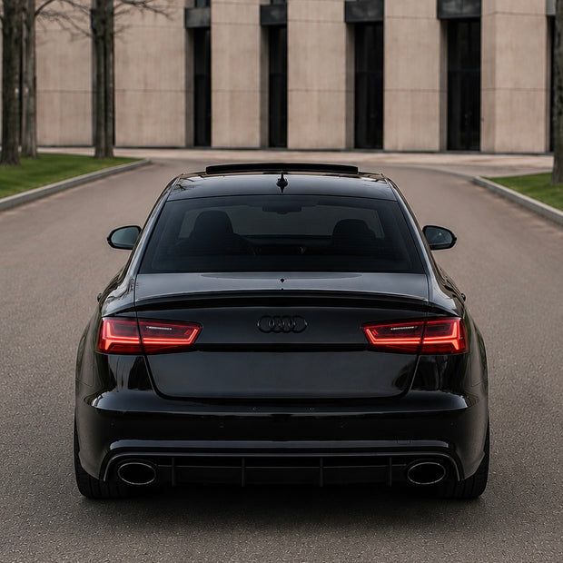 Audi A6/S6 C7.5 Sedan/Avant Diffuser With Exhaust Tips (2015-2018)