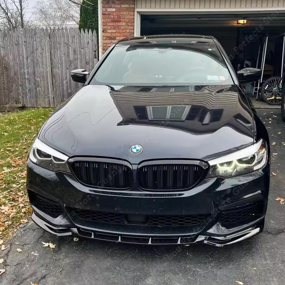 Front lip spoiler Bmw 5-series G30 (2017-2019) M-sport