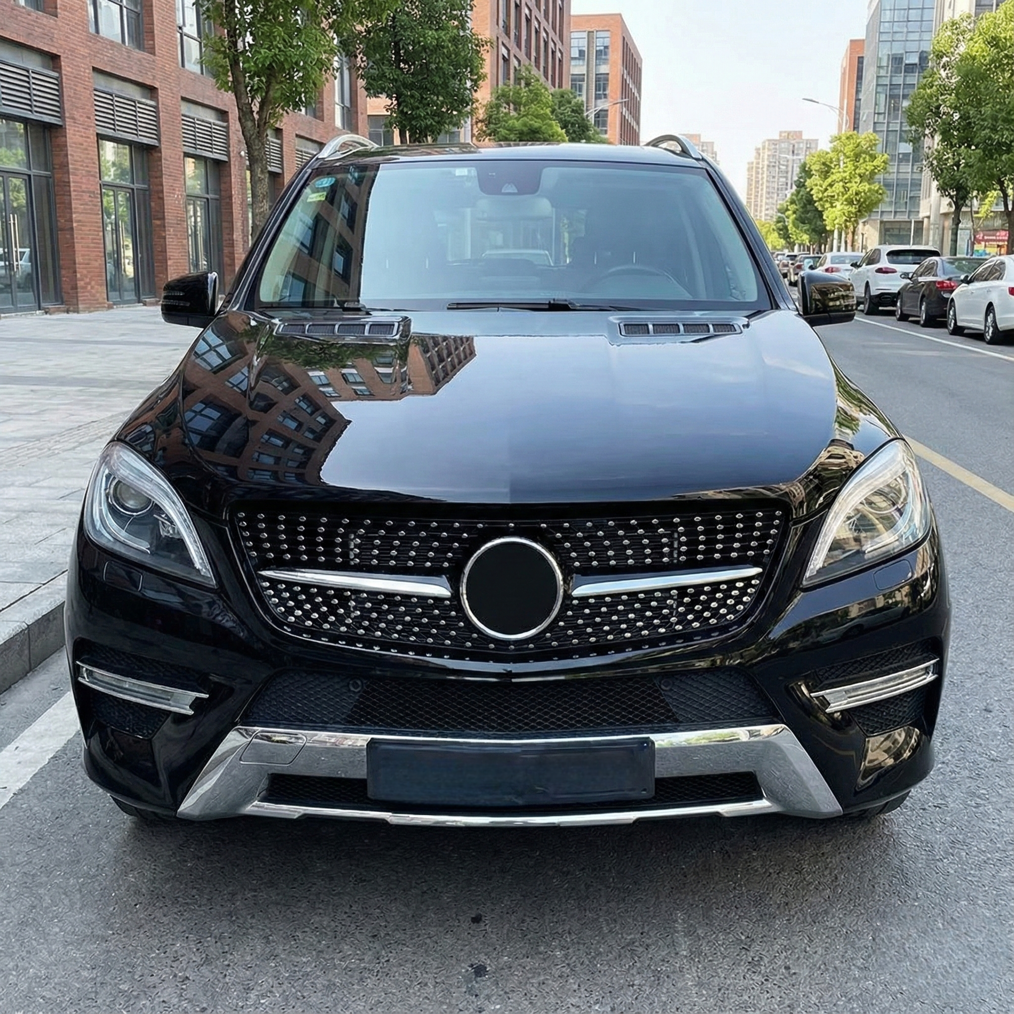 Black Grille Mercedes GLE W166 (2011-2015)