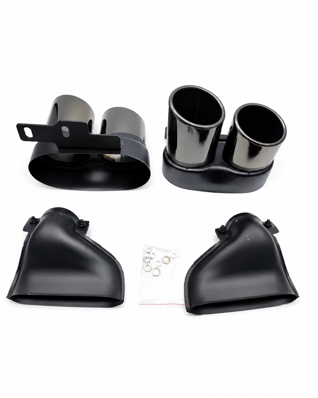 Audi A6/S6 Sedan/Avant C8/8.5 Diffuser With Exhaust Tips (2018-2025)