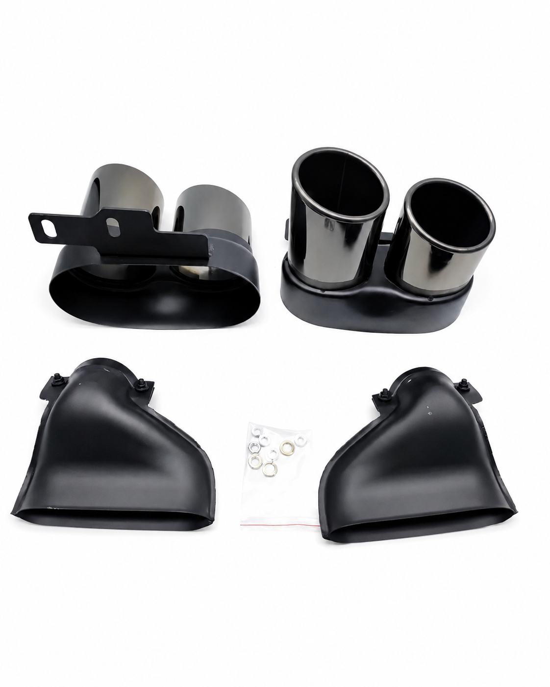 Audi A6/S6 Sedan/Avant C8/8.5 Diffuser With Exhaust Tips (2018-2025)
