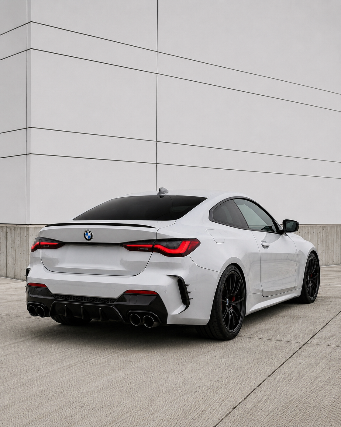 BMW 4-Series G22/G23 Rear Side Splitters (2020+)