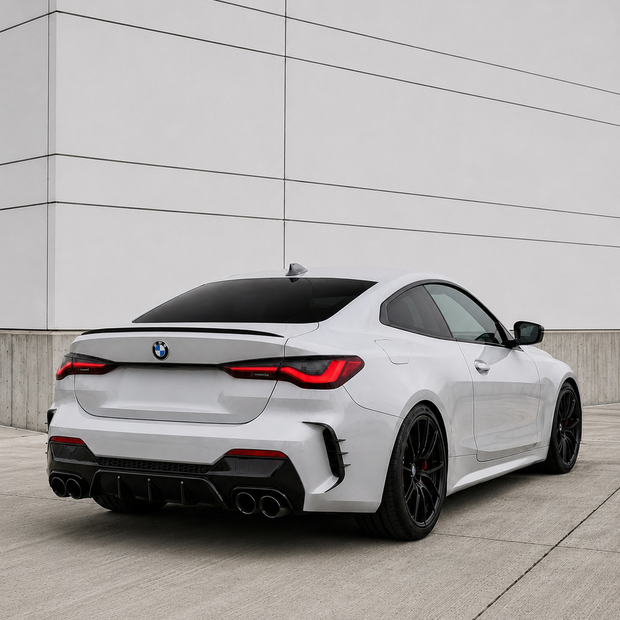 BMW 4-Series G22/G23 Diffuser With Exhausf Tips (2020+)