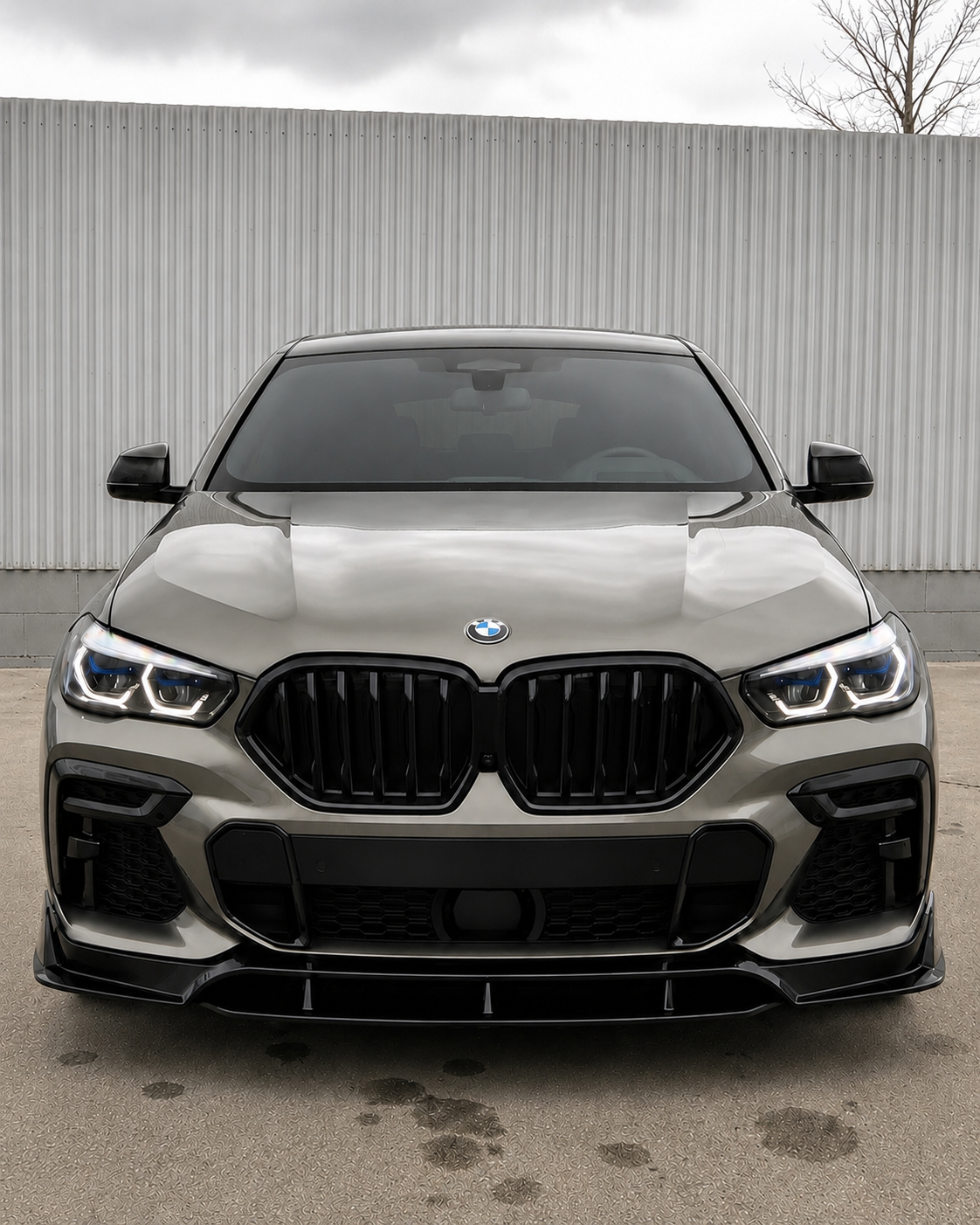 BMW X6 G06 Pre-LCI Front Lip Spoiler (2019-2023)