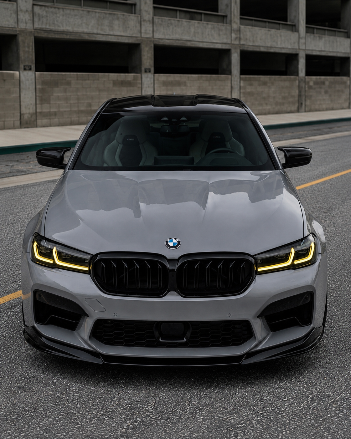 BMW M5 F90 LCI Front Lip Spoiler (2020-2023)