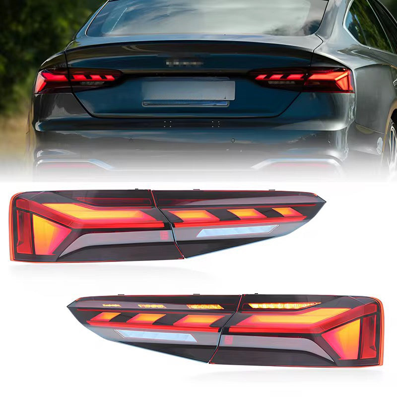 RS style LED Taillights Audi A5 B9 (2016-2019)